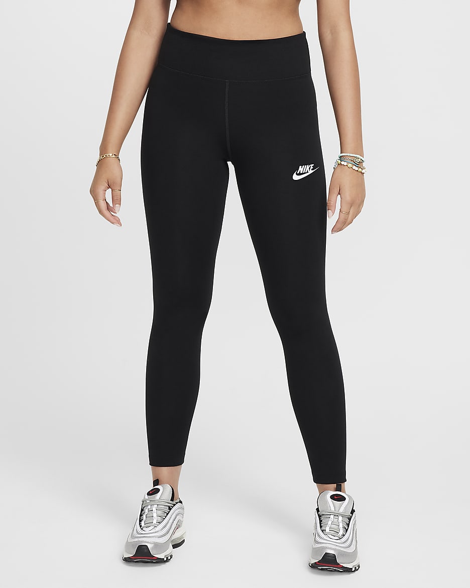 Nike Sportswear Classic Girls High Waisted Leggings